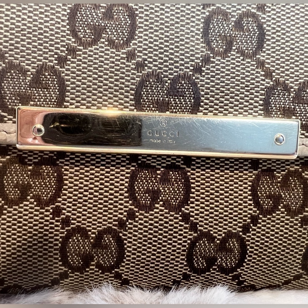 💚GUCCI CANVAS MONOGRAM CONTINENTAL WALLET - Picture 5 of 13